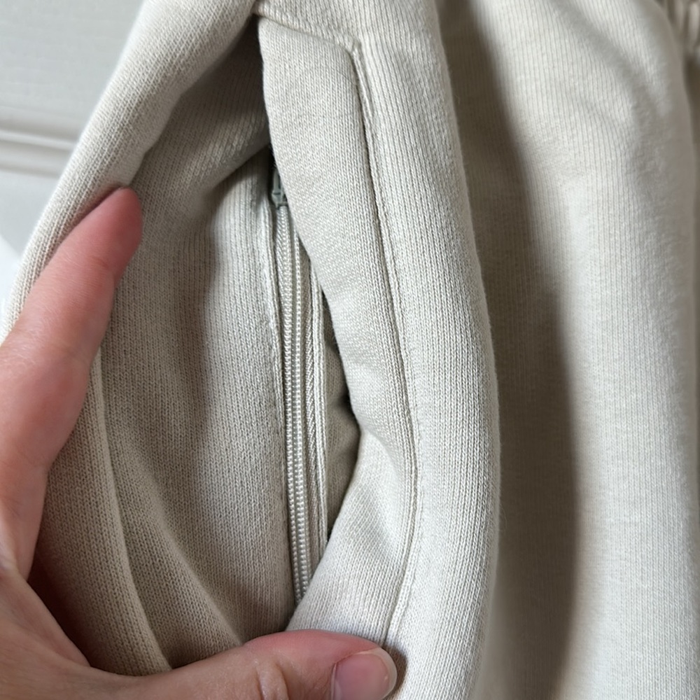 Talentless Heavyweight Embroidered Sweatpants- Bone - Picture 6 of 7